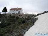The mountain shelter Tavris Niato above plateau Askifou